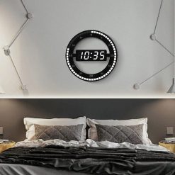 Horloge murale Design Led pour chambre