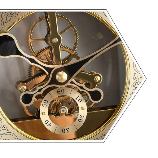 Mécanisme avec engrenages de l'horloge murale design haut de gamme